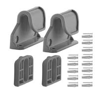 Retractable Baby Gate Replacement Parts | Retractable Baby Gate Extensions | Screws Brackets Latches Door Parts for Home Nursery Room Girls Boys