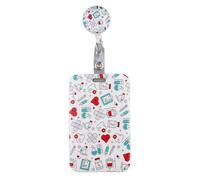 Retractable Badge Holder 360 Degree Rotating, 5, O