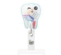 Retractable Badge Holder | Card Holder, Retractable Hook Practical Anti-Shake for School Office Nurses Congress Health Hospital