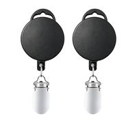 Retractable Badge Holders Extendable Anti-Slip Towel Hanger
