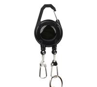 Retractable Badge Holders - Reel with Clip for Work Access | Durable Reel with Steel Spring Mechanism, Extendable Cord for Easy Swipe, Secure Badge Display for Office School Events