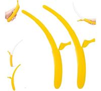 Retractable Banana Sword, 3D Printed Plastic Banana Wand Extendable Bananas Sword, Holiday Role-Playing Prop Toy for Boys and Girls, Stress Relief (2pcs-A)