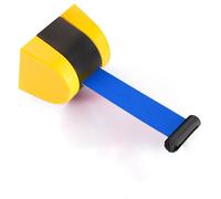 Retractable Barrier 9.84ft Wall-Mounted Safety Ribbon Expandable Crowd Control for Public Events Weddings Banks Markets - Queue Management (Color: D)