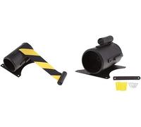 Retractable Belt Barrier, 2-Pack Queue Control System for Retail, Restaurants, Hotels & Stadiums - Crowd Control Safety Solution, Easy to Use Wall-Mounted Design