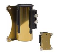 Retractable Belt Barrier for Crowd Control, Wall Mounted Magnetic System for Efficient Queue Management in Public Spaces