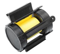 Retractable Belt Barrier for School Safety, Yellow Plastic Barrier