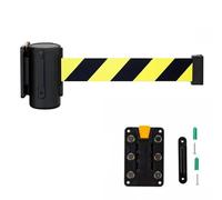 Retractable Belt Barrier with Strong Magnet for Crowd Control in Stores and Public Spaces