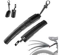 Retractable Bike Mudguards - Adjustable Fender Set for MTB & Road Bikes, Adjustable Front and Rear Mudguards, Instant Mud & Splash Protection, Easy To Install Cycling Accessories (1Set)