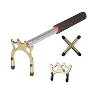 Retractable Billiards Pool Cue Stick Bridge with Removable Bridge Head, Wood Handle Billiards Pool Cue Accessory for Pool Table