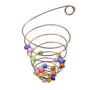 Retractable Bird Fruit Feeders, 22x11cm, Hanging Spiral Feeding Tool for Birds, Outdoor Fruit Feeder for Birdwatching, Easy to Use Feed Tool for Gardens, Patios, and Yards