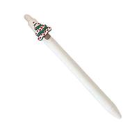 Retractable Black Gel Pen Anti-Slip Pen Grip Flexible Clip Christmas Party Supplies Class Rewards Graffiti