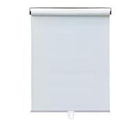 Retractable Blackout Roller Blinds - Adjust the Light, Roll up Shades with Suction Cups,Insulated Privacy Window Cover Curtain,32-150cm Wide,For Home/Office/Windows,Milky White-80x150cm(31.5x59in)