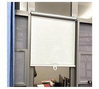 Retractable Blackout Roller Blinds,Sunshade Window Roll Up Shades,32cm 40cm 50cm 60cm 70cm 90cm 100cm 120cm 150cm Wide Portable Temporary Blinds,Privacy Curtains,No Drilling,White-65*130cm(26*51in)