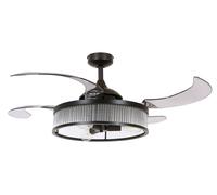 Retractable ceiling fan Fanaway Corbelle Black