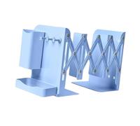 Retractable Book Ends Adjustable Bookends Holders Storage Rack Stoppers Decorative for Office Adjustable Holders Decorative Retractable
