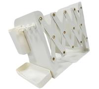 Retractable Book Ends Adjustable Bookends Holders Storage Rack Stoppers Decorative For Office Metal End Holders Shelf Decorative Stoppers For Library