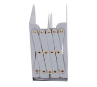 Retractable Bookend Orderly Storage Adjustment Metal Construction Foldable G LW
