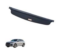 Retractable Boot Cargo Cover for Audi Q7 2016-2022, Rear Trunk Privacy Shield Parcel Shelf Waterproof Cover Luggage Security Blinds,Leather material
