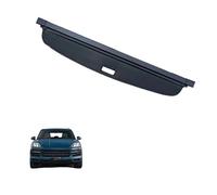 Retractable Boot Cargo Cover for Porsche Cayenne 2019-2026, Waterproof Rear Trunk Privacy Shield Parcel Shelf Luggage Security Blinds,Leather material