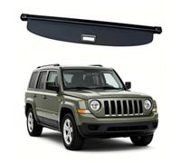 retractable boot cover For Jeep For Patriot 2007-2015 | Effectively conceals items; protects the trunk from direct sunlight; quick installation(Carbon Fiber)