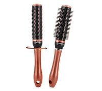 Retractable Bristle Detangling Hair Brush - Travel-Friendly, Compact & Tangle-Free Design - Easy Hair Removal - Versatile for All Hair Types - Brown