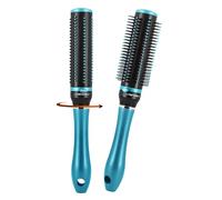 Retractable Bristle Detangling Hair Brush - Travel-Friendly, Compact & Tangle-Free Design - Easy Hair Removal - Versatile for All Hair Types - Blue