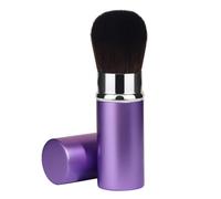 Retractable Brush Powder Brush Foundation Makeup Brush Retractable Brush Powder Brush for Applying Foundation Powders and Mineral Cosmetics Purple