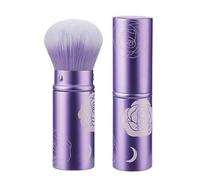 Retractable Brush Powder Brush Foundation Makeup Brush Retractable Brush Powder Brush for Applying Foundation Powders and Mineral Cosmetics Purple pattern