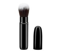 Retractable Brush Powder Brush Foundation Makeup Brush Retractable Brush Powder Brush for Applying Foundation Powders and Mineral Cosmetics Lipstick brush black