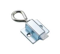 Retractable Buckle with Pull Ring Latch Cabinet Lock Push Box Door 1Pcs(Reverse)