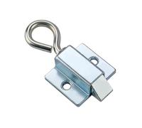Retractable Cabinet Lock with Pull Ring Latch - Push Pull Box Buckle Door Latch - 1 Piece(Forward Direction)