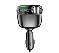 Retractable Cable Car Charger - Automatic Mobile Phones Charger with Retractable Cable, Built-in Smart Chip Charging Tool for Sedans, RVs, Trucks and S