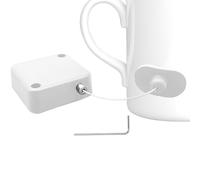 Retractable Cable Lock, Anti-Lost Rope Hardware Cable Lock - Adjustable Remote Control Security Block,Ropio Convenient and Sturdy for Family Friends Colleagues