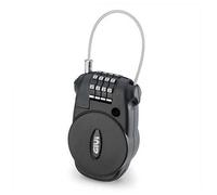Retractable Cable Lock with Combination, Motorcycle, Original GIVI S220, Black