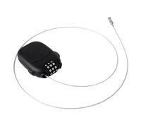 retractable cable - Retractable 14 inch steel cable ski locks | Travel accessories, safety locker backpack, safety device