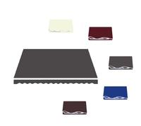Retractable Canopy Replacement Fabric for Window & Door Sun Shelter Canvas for Yard Deck & BalconyGray 11.5' x 10' (350 x 250 cm)