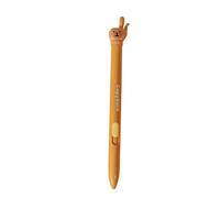 Retractable Capibala Pen Expandable Pointer Reading Stick Office School Writing Instrument Black Retractable Capibara Pen