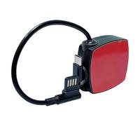 Retractable Car Charging Cord for Tidier Vehicle Cable, USB 70CM | Black Cable-Reel Housing, Automatic Take-Up, Reduced Loose-Cable Tangles Around the Vehicle Charging Area