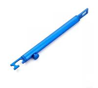 Retractable Car Polishing Support Rod ; Adjustable Aluminum Door Prop Tool for Vehicle Detailing ; Telescopic Holding Bar for Side Doors & Boot Flaps ; 12.4-18.5 Inch(blue)