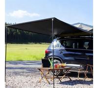 Retractable Car Side Awning with Carry Bag - Waterproof Sun Canopy and Shade Shelter for Camping and Outdoor Vehicles