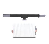 Retractable Car Sunshade, Fantastic Retractable Car Curtains Extra Large Car Cover, Front and Rear Window Blinds Eat, One