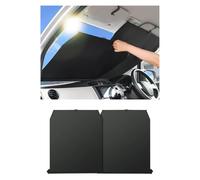 Retractable Car Window Shade, 2025 New Car Sun Shades, UV and Heat Protection Retractable Windshield Cover for Various Models