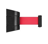 Retractable Caution Belt - Wall Mount Safety Barrier Rope, Sturdy ABS Casing for Queue Management in Public Spaces, 10M (32FT)