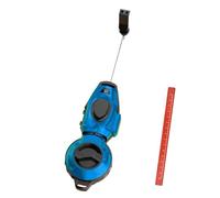 Retractable Chalk Line Tool - 16x6x4cm ABS Marker, Quick Automatic Precision Layout Tool with Ink Fountain, Chalk Line Level | Carpentry Tools for Woodworking Roofing Drywall Field Marking Tasks