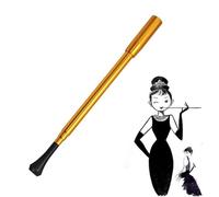 Retractable Cigarette Holder, Cigarette Filters for Women, Fits Capri and Other 17 mm Circumference Super Slim Cigarettes Extendable, 1920's Cigarette Holder Costume, Gold