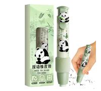 Retractable Eraser - School Supplies For Kids & Students | ABS Material, Easy To Use, Finger Protection, Sponge Cover | Boys & Girls, Writing Error Correction