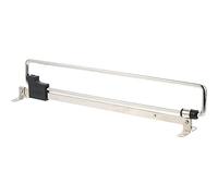 Retractable Closet Clothes Hanger Rail - Adjustable Pull-Out Pants Rack, Extendable Valet Rod for Hanging Clothes, Space-Saving Wardrobe Organizer, Top-Mount Design