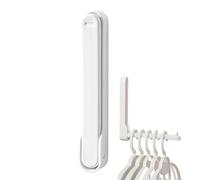 Retractable Clothes Drying Rack - Wall Mounted Drying Rack | Non-Slip Clothes Hanger | Clothes Drying Rack | Folding Indoor and Outdoor Folding Drying Rack Clothing | Retractable Dryer Rack