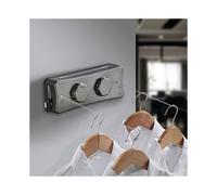 Retractable Clothes Drying Rope No-Punch Indoor Double-Line A