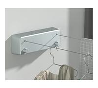 Retractable Clothes Line, Clothes Line 4.2 Meters Stainless Steel Strings, Retractable Clothes Drying Line (D)